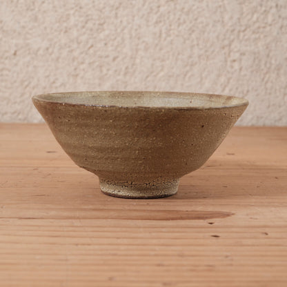[ てしま島苑 ] 茶わん（大）   ひまわり釉