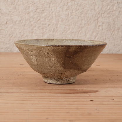 [ てしま島苑 ] 茶わん（大）   ひまわり釉