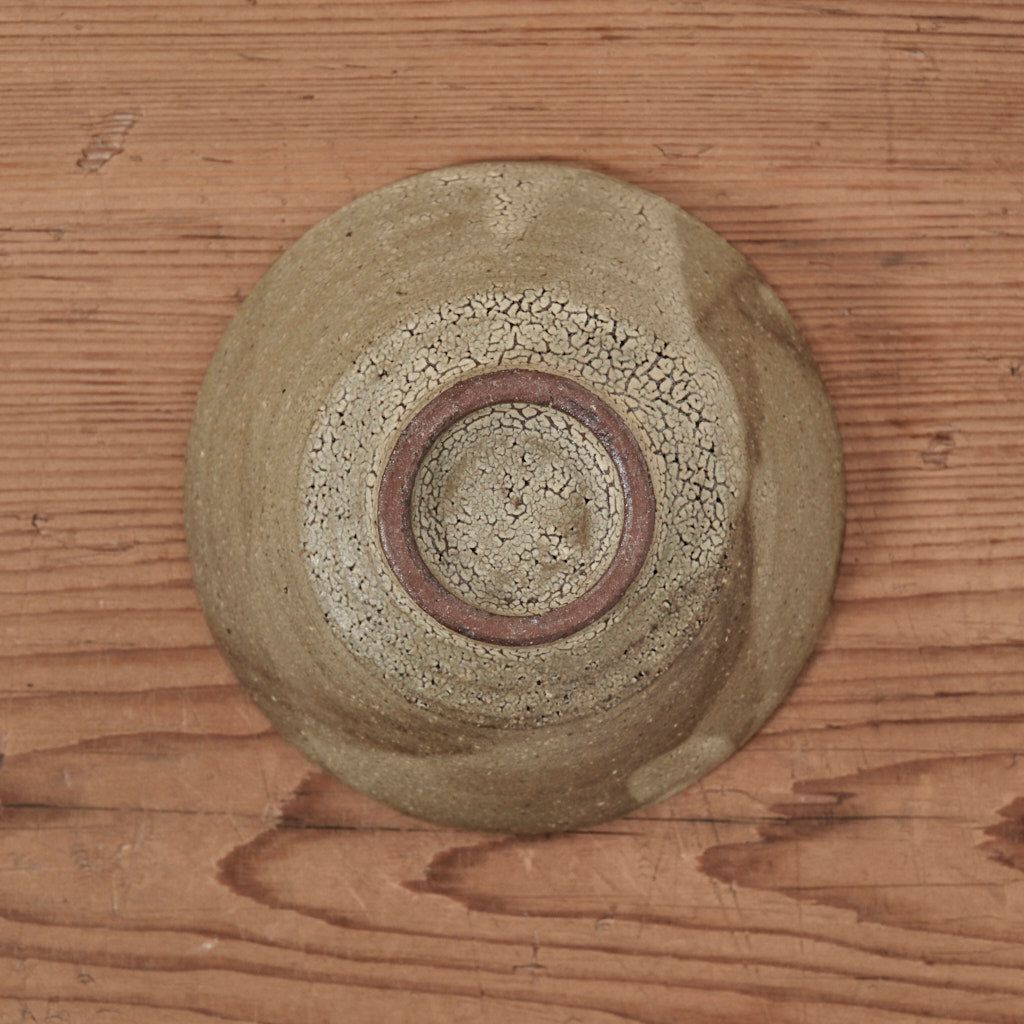 [ てしま島苑 ] 茶わん（大）   ひまわり釉