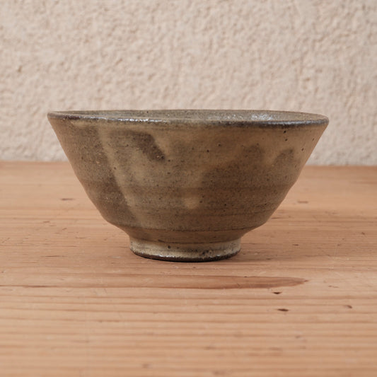 [ てしま島苑 ] 茶わん（大）   竹釉