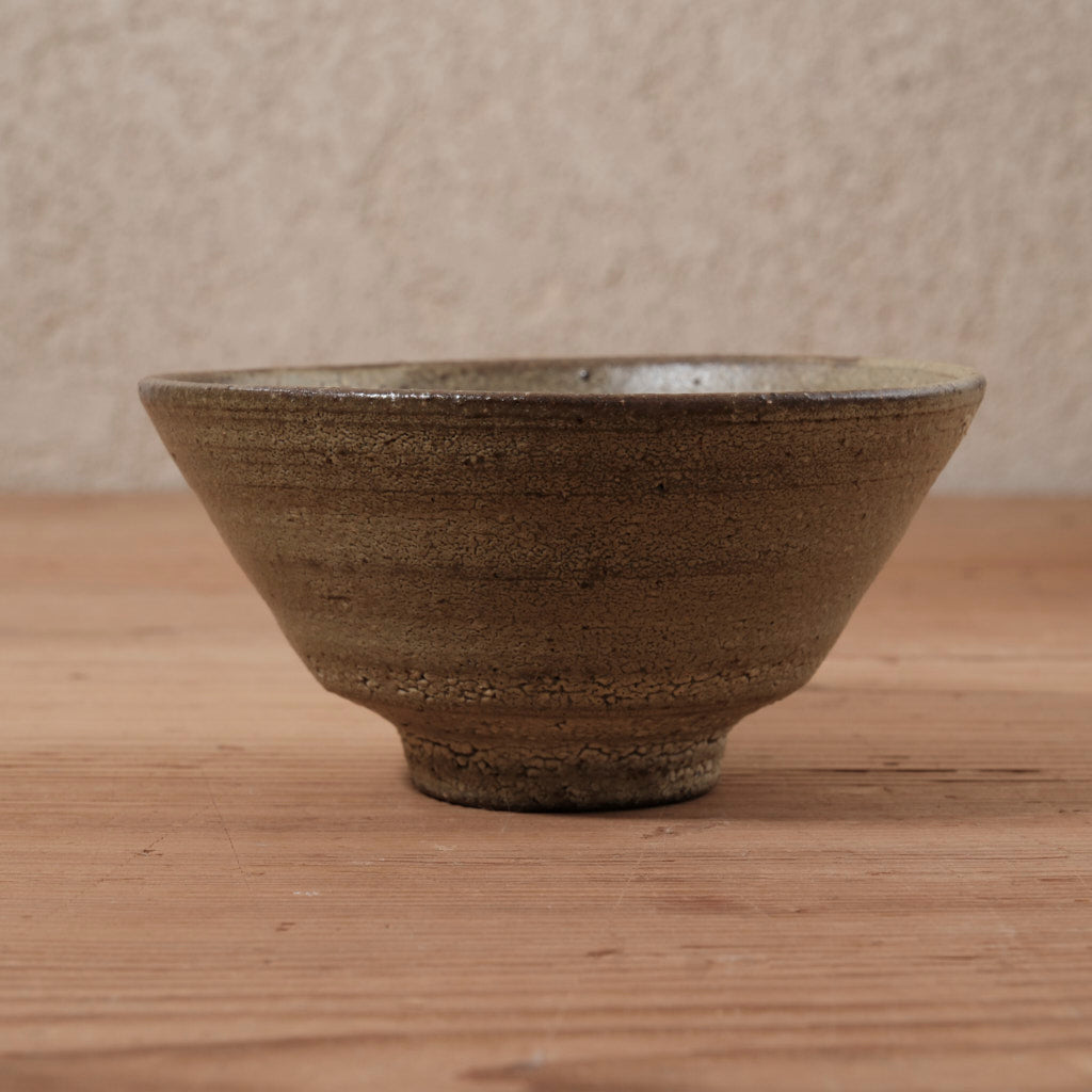 [ てしま島苑 ] 茶わん（小）   ひまわり釉