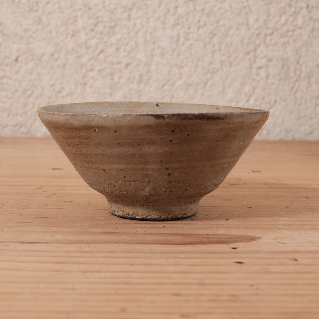 [ てしま島苑 ] 茶わん（小）   ひまわり釉