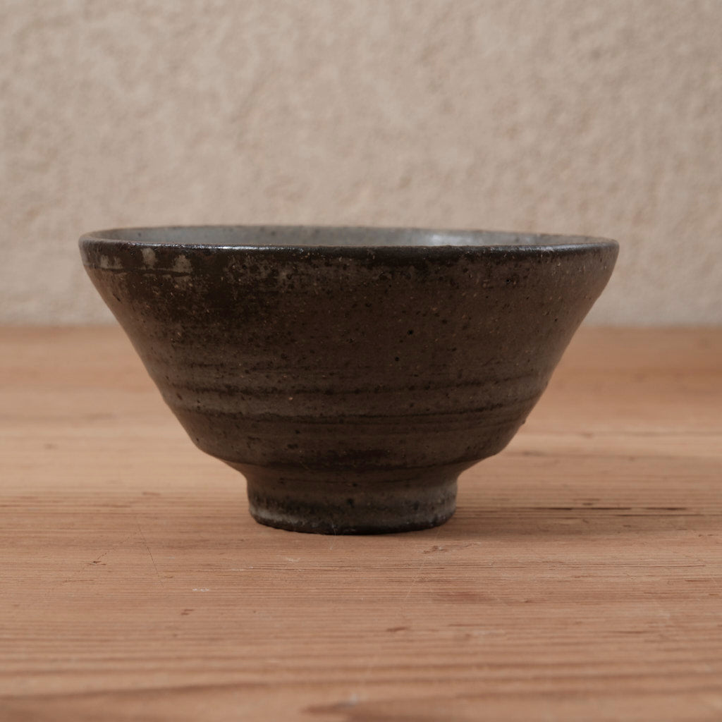 [ てしま島苑 ] 茶わん（小）   ひまわり釉