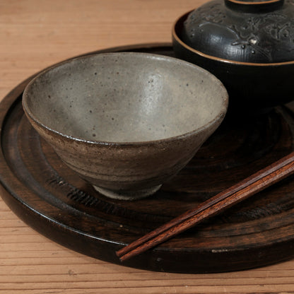 [ てしま島苑 ] 茶わん（小）   ひまわり釉