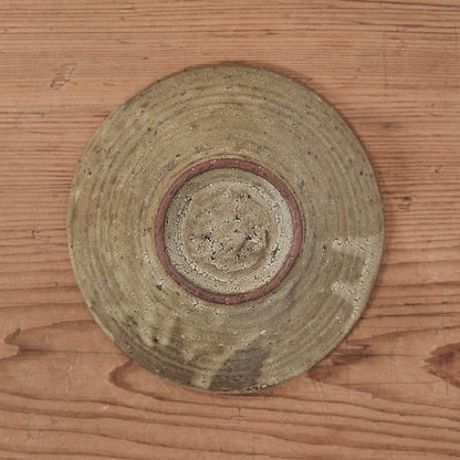 [ てしま島苑 ] 島茶わん   ひまわり釉