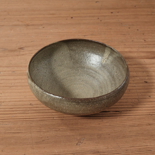 [ てしま島苑 ] 小丸ドラ鉢   ひまわり釉