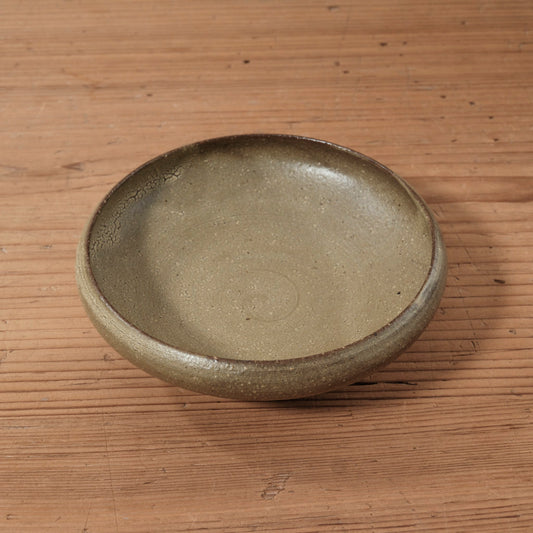 [ てしま島苑 ] 中ドラ鉢   ひまわり釉