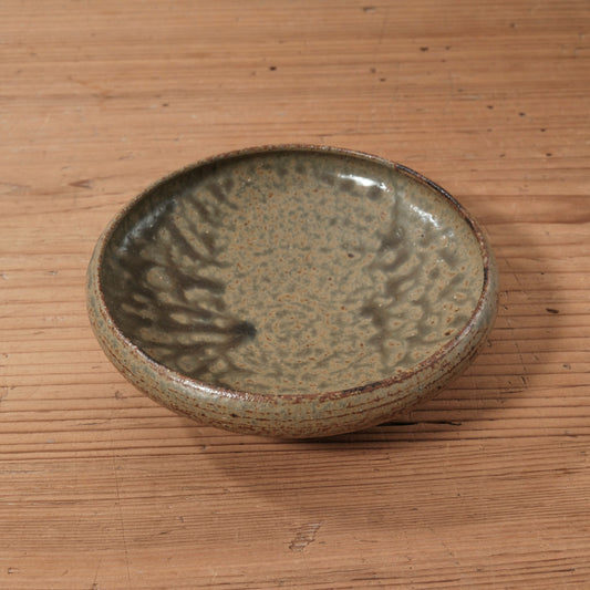 [ てしま島苑 ] 中ドラ鉢   香川本鷹唐辛子釉