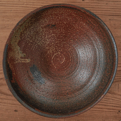 [ てしま島苑 ] フチドラ鉢 背高泡立草釉