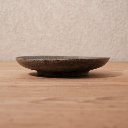 [ てしま島苑 ] 銘々皿 空豆釉