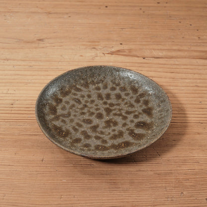 [ てしま島苑 ] 銘々皿 空豆釉