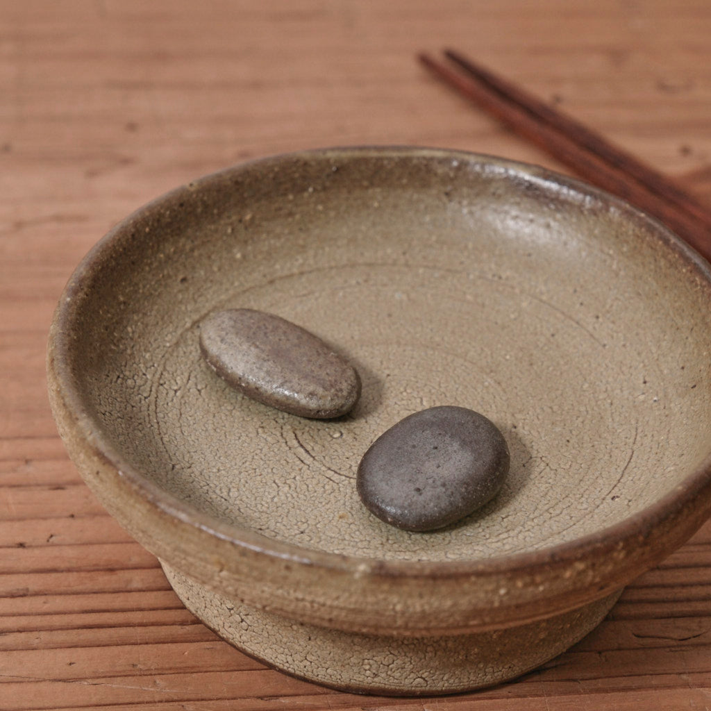 [ てしま島苑 ] 箸置き ひまわり釉