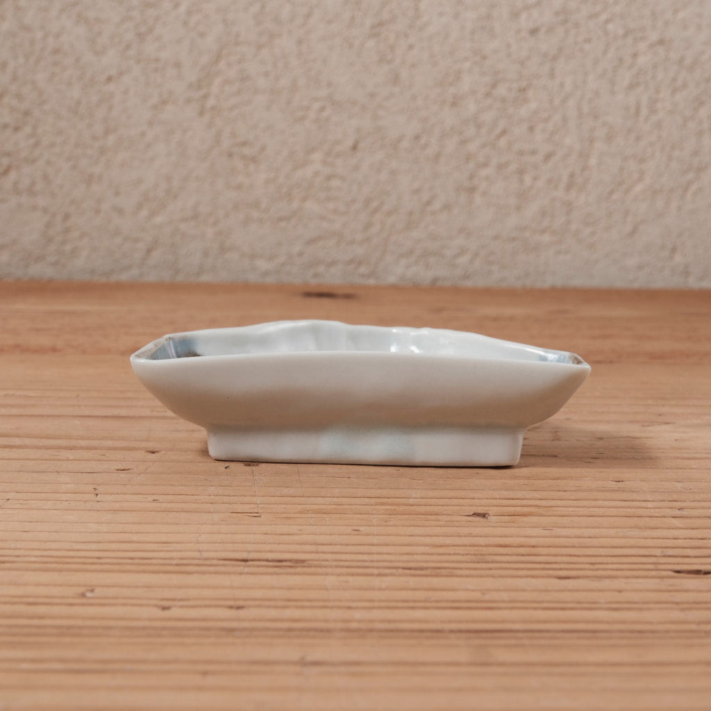 [ 柳川 謙治 ] 染付 富士山形 豆皿