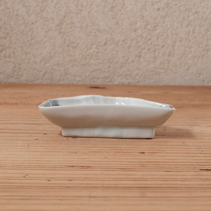 [ 柳川 謙治 ] 染付 富士山形 豆皿