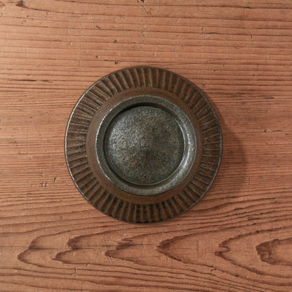[ 出口 結莉 ] 陶胎漆器 鎬鉢-黒