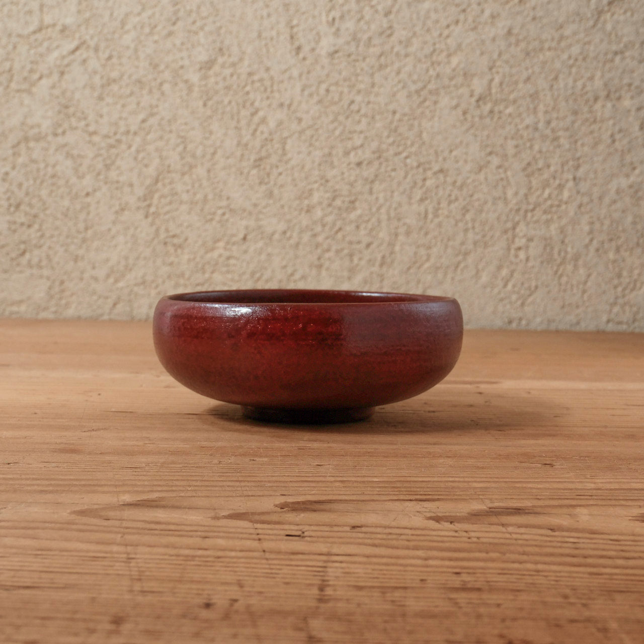 [ 出口 結莉 ] 陶胎漆器 小鉢-朱