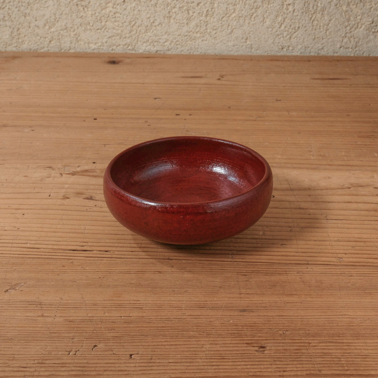 [ 出口 結莉 ] 陶胎漆器 小鉢-朱