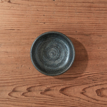 [ 出口 結莉 ] 陶胎漆器 小鉢-青