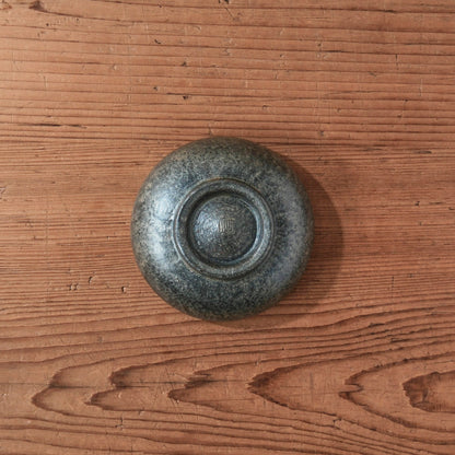 [ 出口 結莉 ] 陶胎漆器 小鉢-青