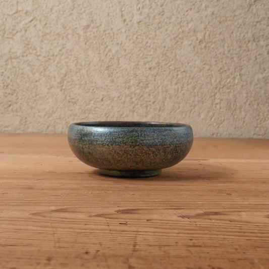 [ 出口 結莉 ] 陶胎漆器 小鉢-青