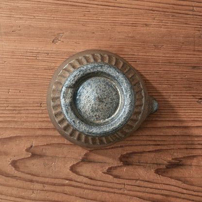 [ 出口 結莉 ] 陶胎漆器 片口-青