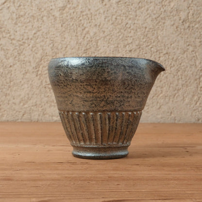 [ 出口 結莉 ] 陶胎漆器 片口-青